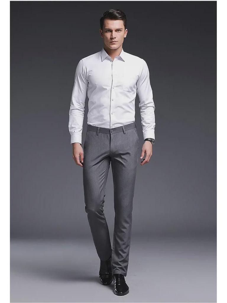 Herren Slim Fit Elastische Freizeit Business Hose - Herbstkollektion