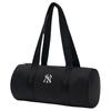 MLB Logo Zipper Tote Bag Nylon Shoulder Travel Gym Bag Unisex bags Black 3ABQL024N-50BKS