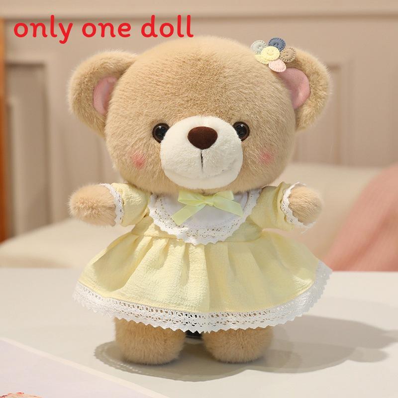 Childrens Plush Bear Toy With Pp Cotton Filling For Play And Giftgiving