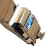 1000DTactical Double-layer Phone Pouch Hunting Camouflage Molle Bags Outdoor Hunting Molle Fanny Bag Waist Bag Outdoor Sport Bag