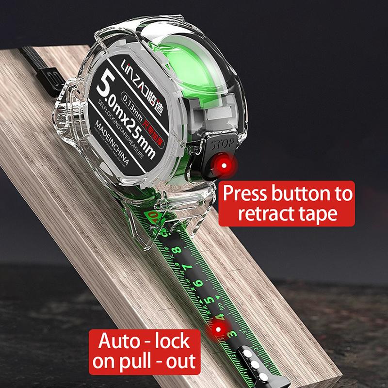 Soft Measuring Tape Body Measurement Tape Portable Retractable Metric Tape Fluorescent - High Precision Clear Scale JC005