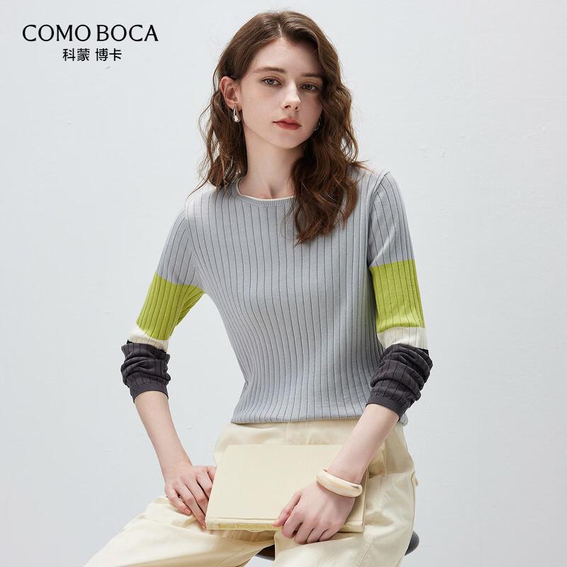 KMB Women s Silk Blend Long-Sleeve Knit T-Shirt XL