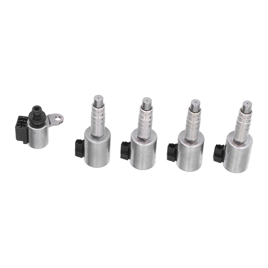 5PCS CVT Transmission Valve Solenoid Kit JF017E Replacement for TEANA 2012‑14 L4 2.0L 2.5L V6 2.5L