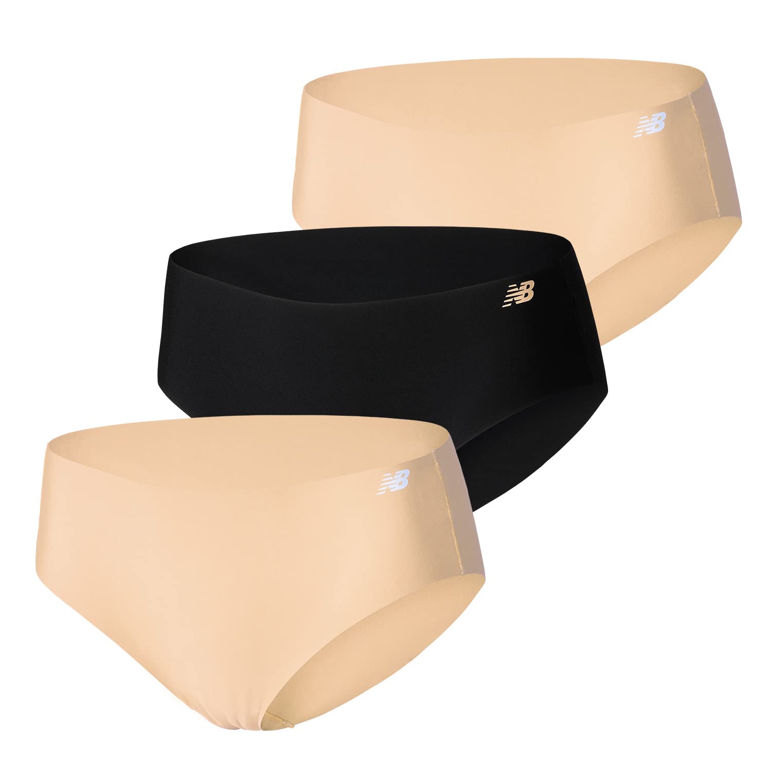 

Sports Shorts Laser Cut Hipster 3P NU XL [New Balance] (LAU31144) Women s (Nude/Black/Nude)