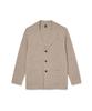 IOLO Merino Wool Milano Knit Blazer_Beige
