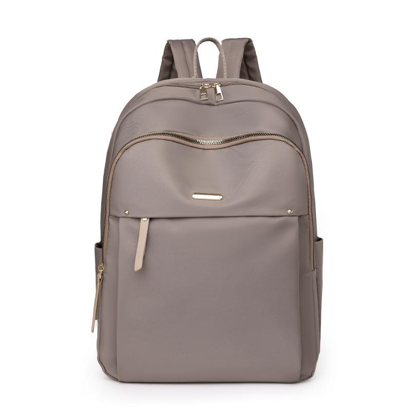 2025 Large Capacity Oxford Cloth Laptop Backpack – Stylish, Lightweight, Casual Travel & School Bag хаки