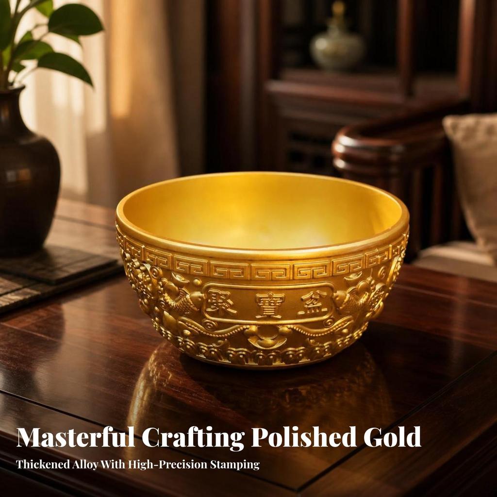 Feng Shui Wealth Bowl Auspicious Chinese Elegant for Office
