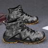 Men Outdoor Sports Sneakers New High Top Hiking Shoes Tactical Boots Military Wear Resistant Camping Size Durable Construction for Long Term Use
