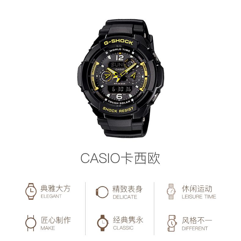 Casio Unisex Black Watch G-1250B-1A G-1250B-1A