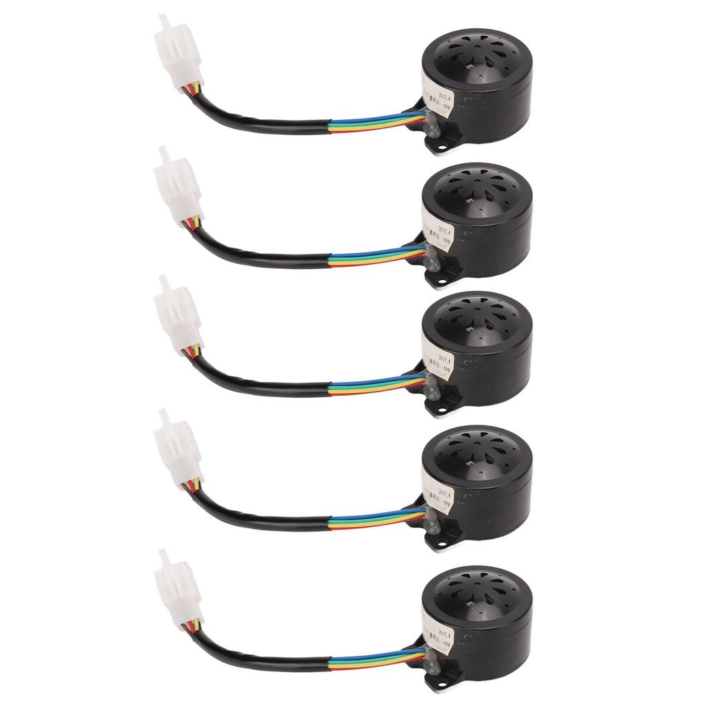 5pcs Universal Backup Horn Buzzer 110‑120db Reversing Alarm 12V‑60V for Electric Tricycle Scooter