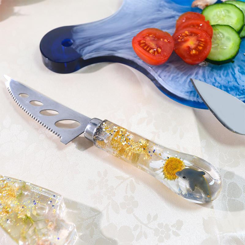 DIY Crystal Bottle Opener & Cheese Knife Epoxy Mold Set