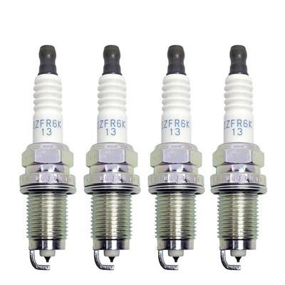 4 Pcs Car Spark Plugs IZFR6K13 6774 Platinum Spark Plug Fit Honda City Civic