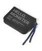 Monster Republic Hello Msrc_Travel Coin Wallet_Carabiner_Deep Gray