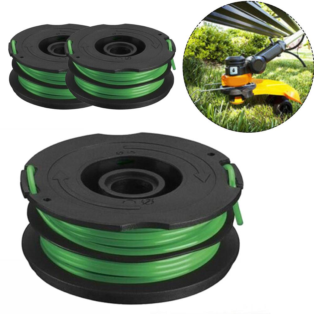 3 Pack Replacement Spool for Black & Decker GH1000 GH1100 GH2000 DF-080 RC-080-P String Trimmer with Auto Feed Line