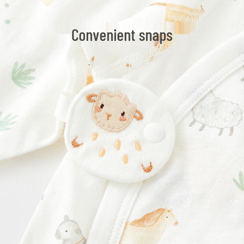 Newborn Long-Sleeve Cotton Bodysuit