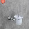American Style Bathroom Accessories Set Chrome Plated Brass Towel Rack Basket Modern Home