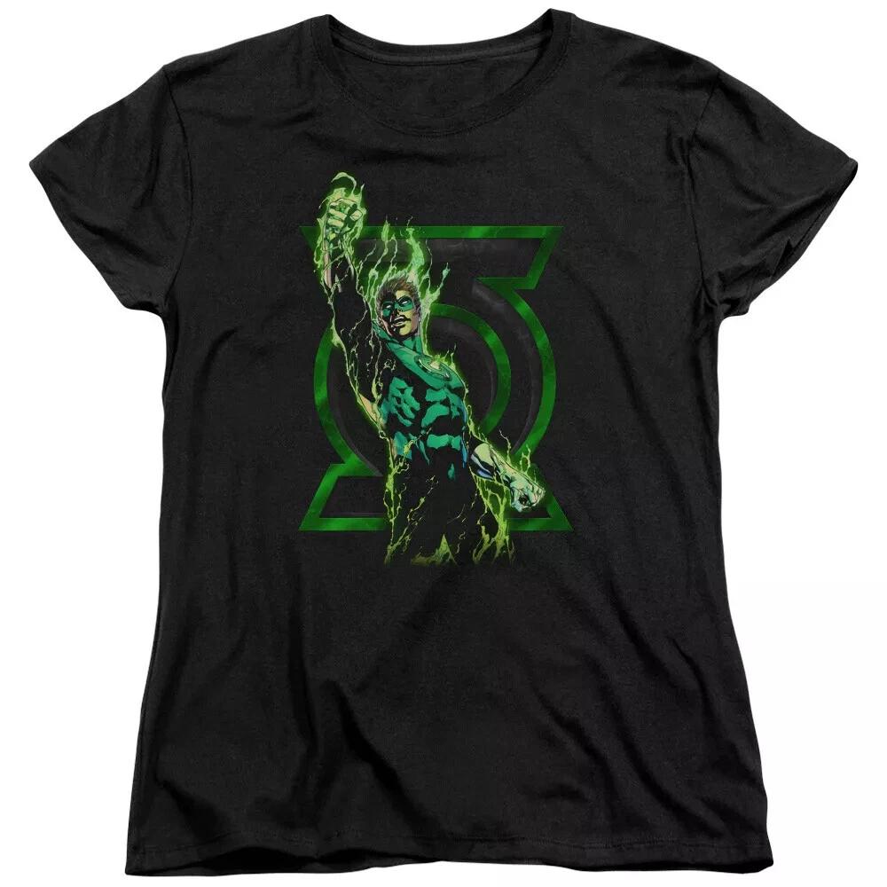 Green Lantern  Fully Charged  Women s T-Shirt L