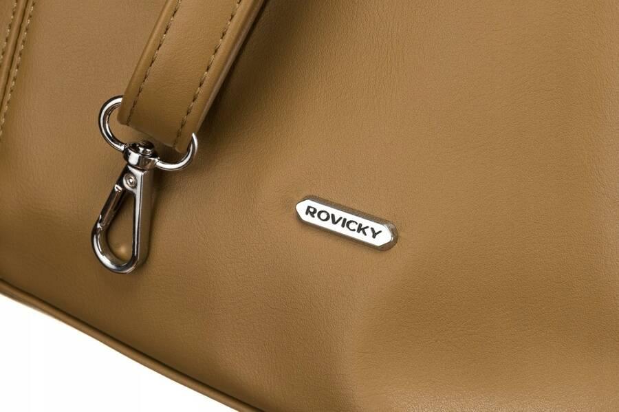 Classic Women's Shopper Bag Made of Eco-leather - Rovicky