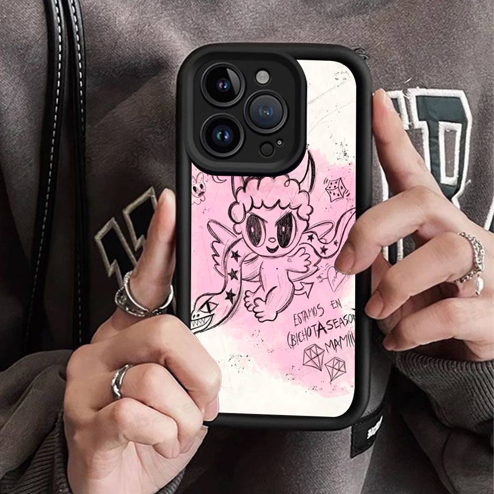 Karol G Manana Sera Bonito For iPhone 17 Pro Max 16 15 14 13 12 11 Plus Black Soft Phone Cover