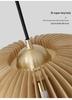 Vintage Japanese Retro Wood Art Pendant Light for Restaurant, B&B, Study, Bedroom - "Chuko Pumpkin Lamp"