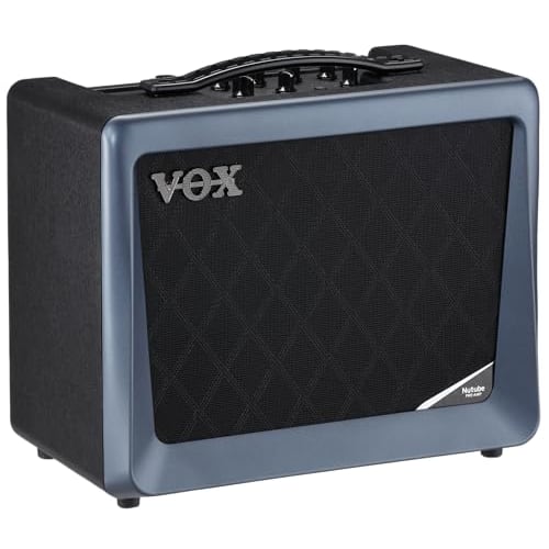 VOX Nutube-equipped Guitar Amplifier, VX50 GTV, Incredibly Lightweight Design, 50W High Output, Ideal for Home Practice, Studio, and Stage, Portable,