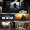 Intense Action Game Ddying Llight Tthe Beast Mouse Pad Large Thick Desk Pad Stitched Edges Gaming Mouse Mat For Pc