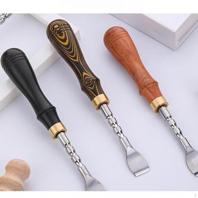 Crimping Tool Leather Creasing Edge Holder Hand DIY Craft Portable