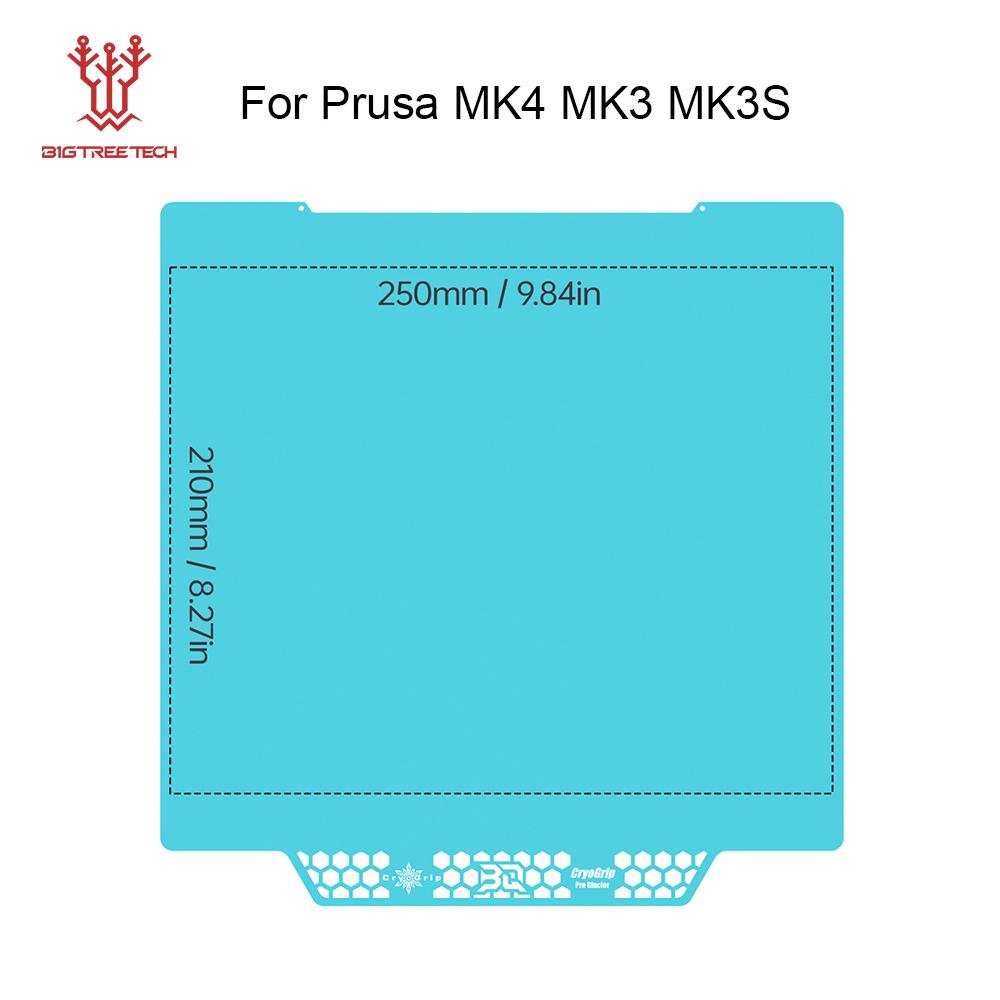 BIQU Panda Build Plate CryoGrip Coating No Clog Spring Steel Double-sided Textured for BambuLab X2D Voron Kobra 3 Ender 3 K1 MAX