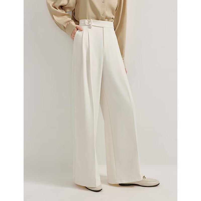 

INMAN Women s Retro Commuter Wide-Leg Trousers 26