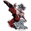 COSPA Dragon Ball Super Ultra Instinct Goku T-Shirt White XL