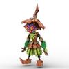 Skull Kid MOC Building Blocks, Fantasy Adventure Character with Mask, DIY Collector Model for Action Figure Enthusiasts