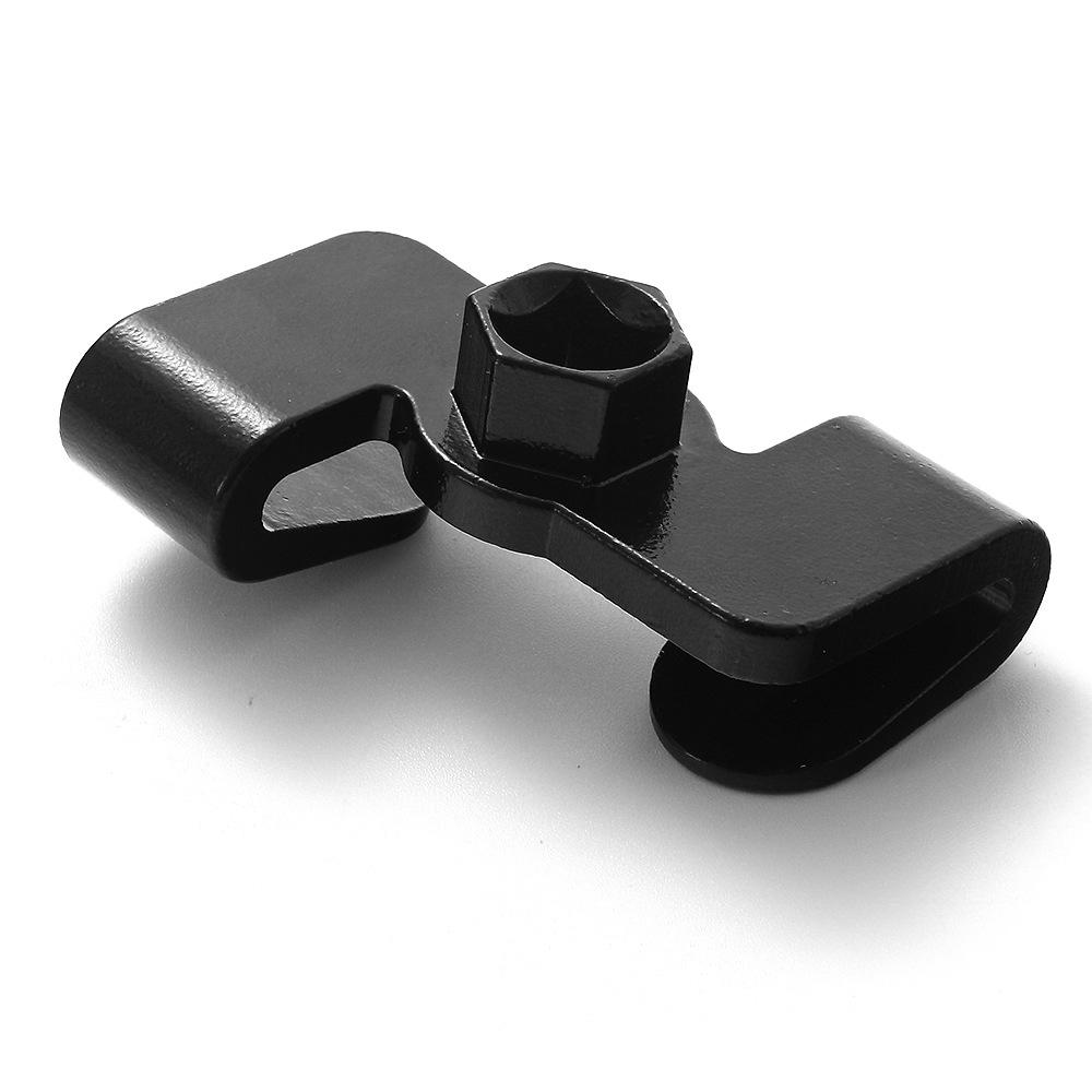 OEM 49403 Universal Wrench Extender Adaptor, 1/2 Inch or 21mm Hex Drive, Drop Forged Body with Heat Treatment, Extendable, Black