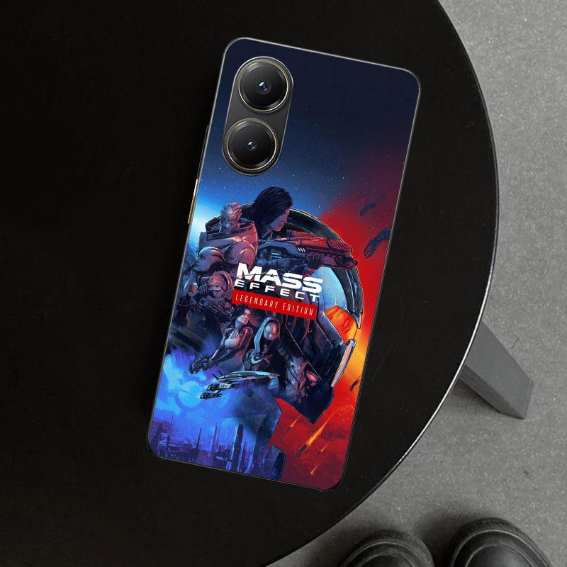 N7 Mass Effect Phone Case Cover for Xiaomi Poco X6 X5 X7 Pro F7 Ultra Redmi 15C 15 13C 13 12C 12 10C 10 10A 9C 9A 9T 9 Coque Poc