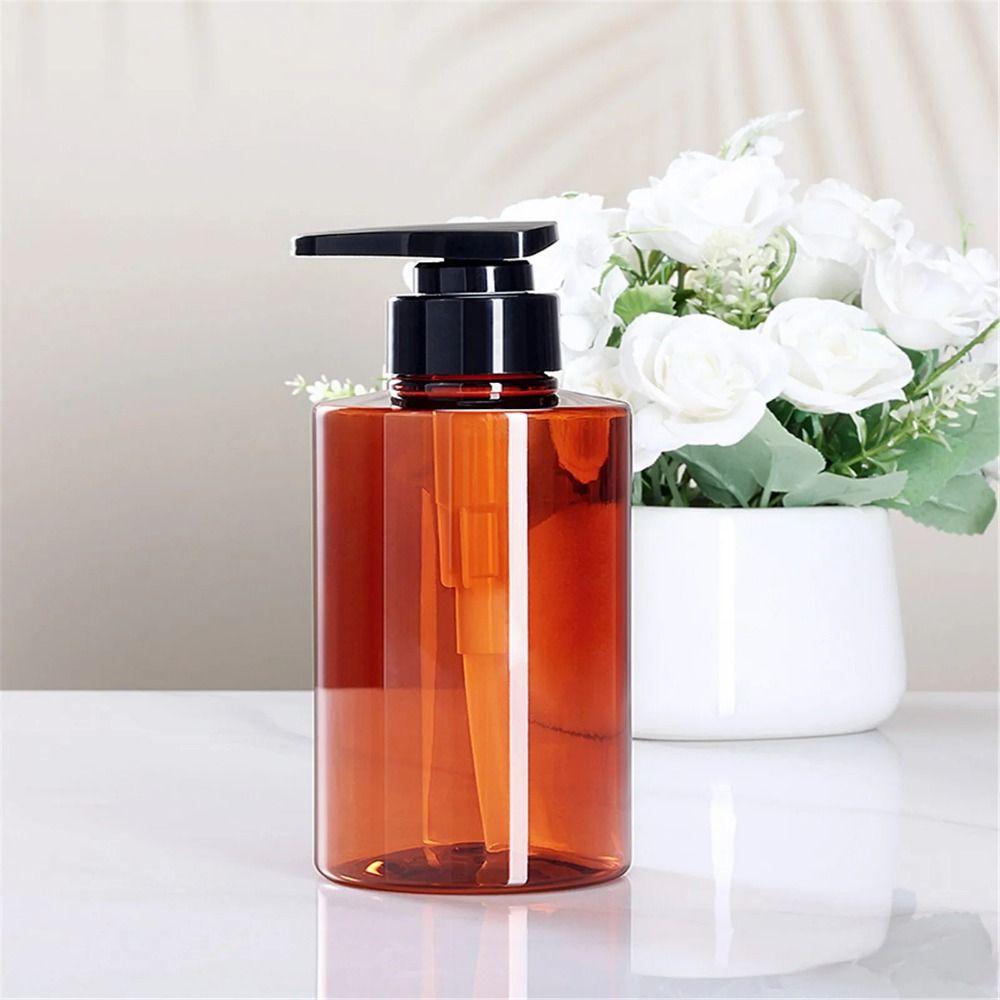 Empty Lotion Bottle 300/500ML Liquid Dispenser Containers Portable Pump Bottles  Conditioner