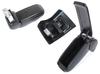 Ford Focus Mk2 04-11 armrest set BLACK ECO LEATHER + installation kit
