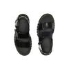 Dr. Martens Heaven Mj X  Ricki 2-Strap Leather Adjustable Buckle Platform Fashion Sandals Women sandals Black 27981001