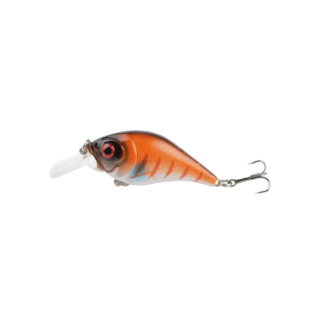 Fishing Lure Crankbait Hard Bait Artificial Bionic Lure with Treble Hooks for Freshwater Fishing Bass Pike Walleye Trout