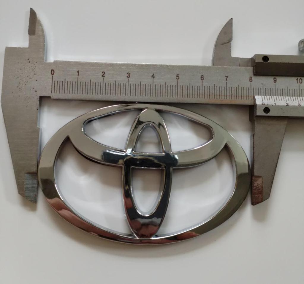 Fits Toyota Emblems: Front & Rear Camry, Crown, Reiz, Corolla, Vios, Highlander Car Logo Stickers