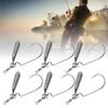2Bag Weight HighCarbon Steel Crank Hook Lure Bait Counterweight Fishing Accessory