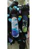 Colorful Cat & Salamander Halloween Pillow - Cute Long Strip Cushion for Couples