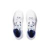 LiNing Blade 4 Cushioning Durable Mid-Top Basketball Shoes Men sneakers White Blue ABAT141-1