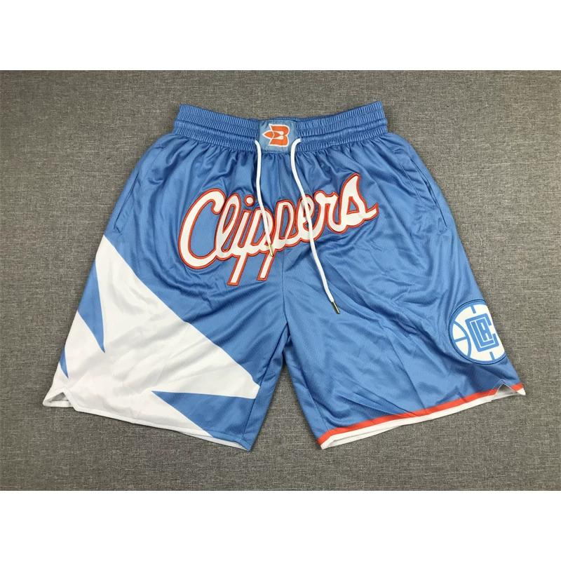 Just Don Retro Americano Mágico Pantalones Cortos Deportivos Bordados para Hombre Pantalones Cortos de Baloncesto High Street Pantalones Cortos del Equipo Lakers Pantalones Cortos de Cinco Puntos