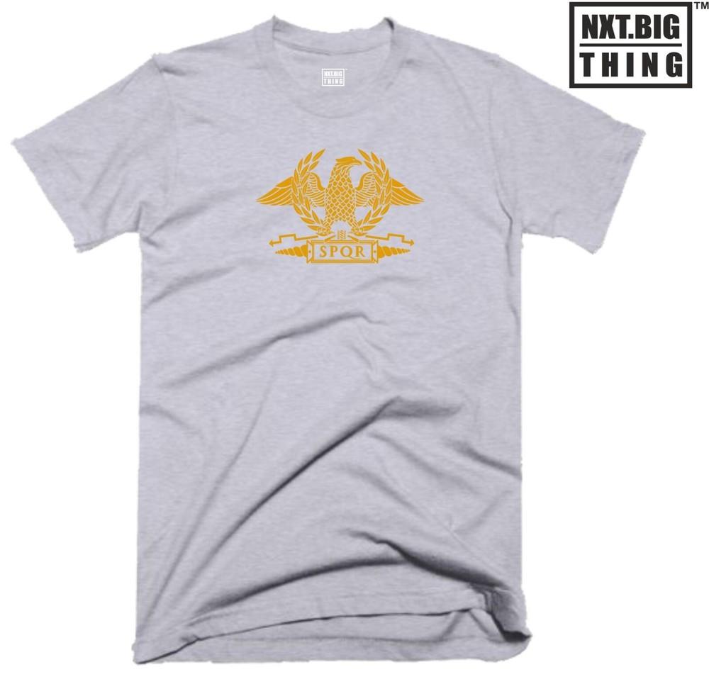 Spqr Eagle T Shirt Casualwear Rounisex Empire Gladiator Warrior Rome Birthday Top
