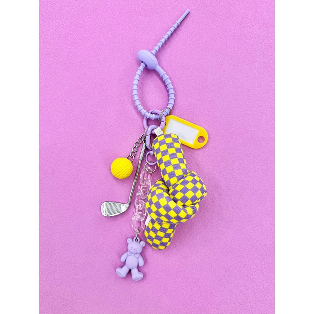 

SATTCHI VIOLET BEAR CHESS GOLF CHARM free