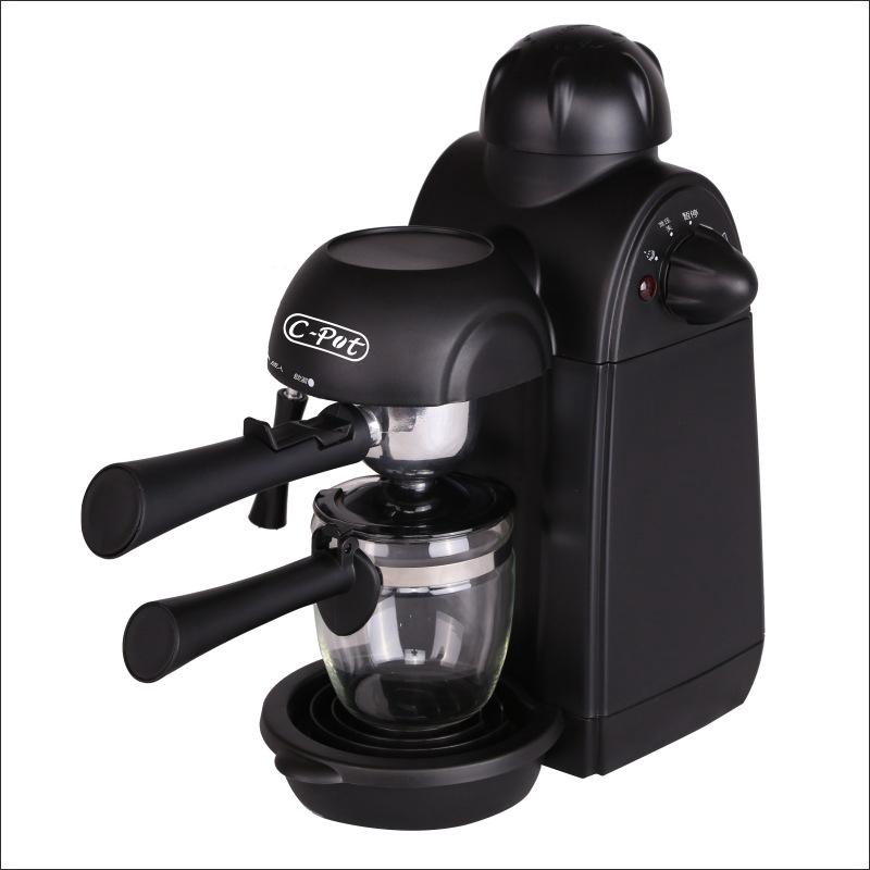 

240ml Espresso Coffee Maker 800W 5 Bar Pressure Semi-Automatic Personal Coffee Machine with Cappuccino Milk Foamer 220V