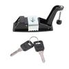 Durable Zinc Alloy Compression Latch with 2 Keys Adjustable Lever Hand Operated Lock Cabinet