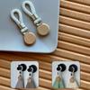 4Pcs Braided Towel Hanging Clips Wear-resistant Space Saving Small Woven Rope Clamps Convenient Cotton Loop Hand Towel Hanger