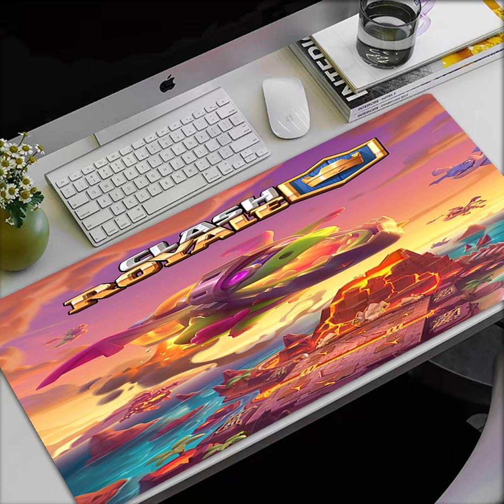 Clash Royale Theme Mouse Pad, Non Slip Rubber Base, Multifunctional Office & Home Decor, Perfect for Workspace Personalization.