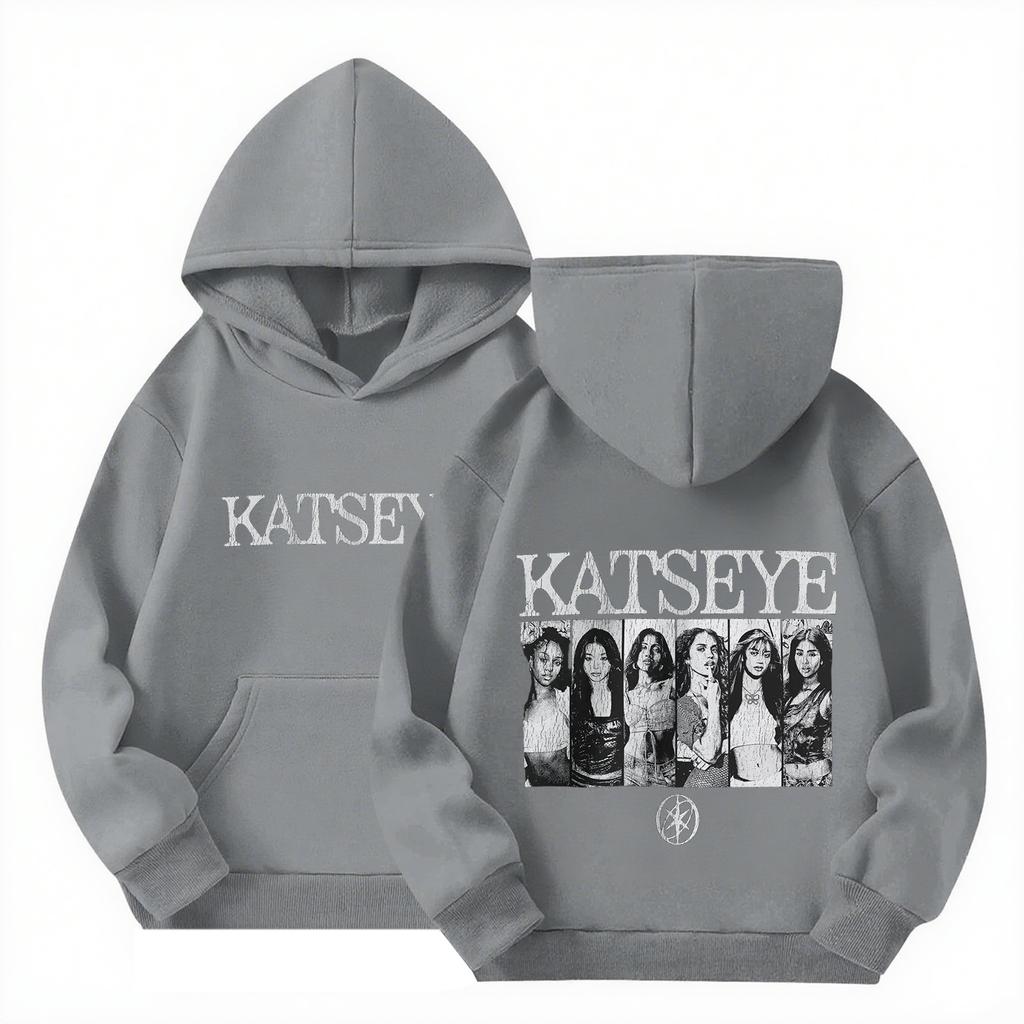 Children's Fashionable Comfortable Casual Long-Sleeved Printed Hooded Top