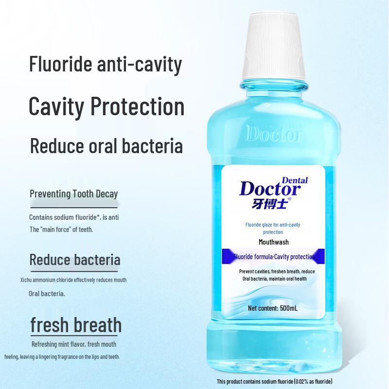 Dr. Oral Fluoride Anti-Cavity Mouthwash